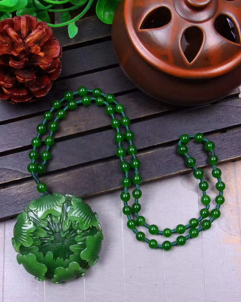 Greeny Kundan Floral Thread Choker - Mata Payals Exclusive Silver Jewellery