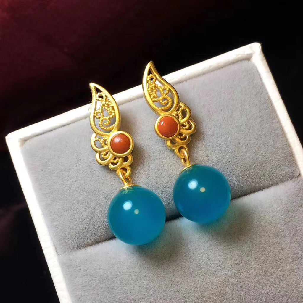 Tianhe Stone Earrings