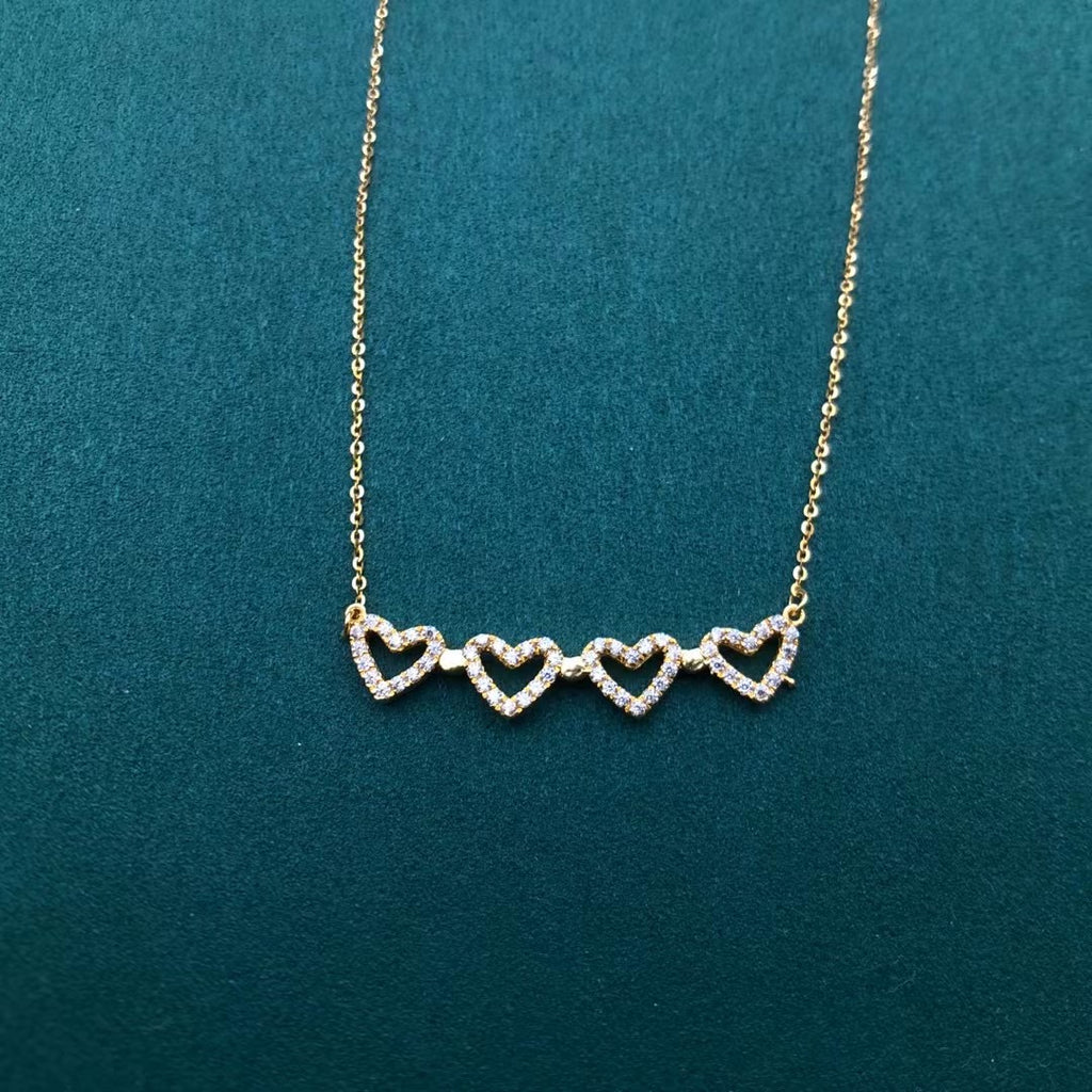 18k love necklaces