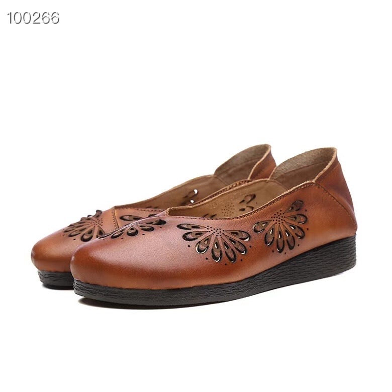 Genuine leather women's Shoes